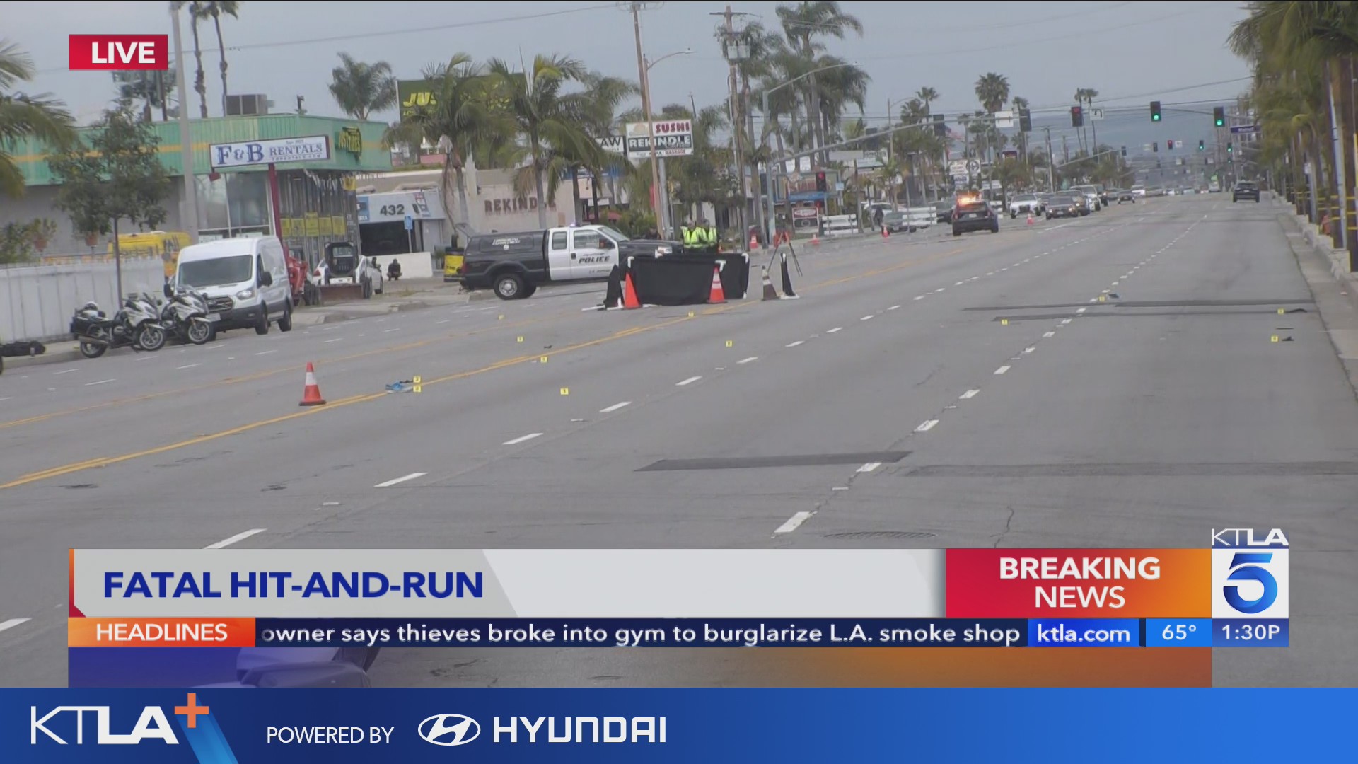 Pedestrian killed in Orange County hit and run – KTLA