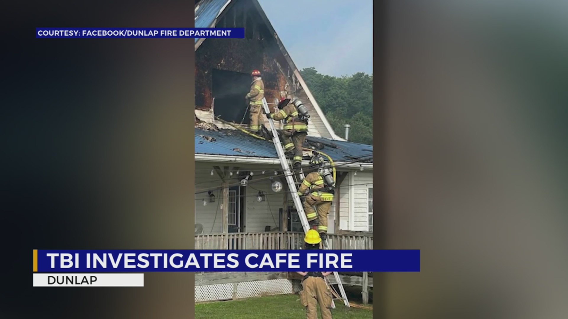 TBI investigating cafe fire in Dunlap – WKRN News 2