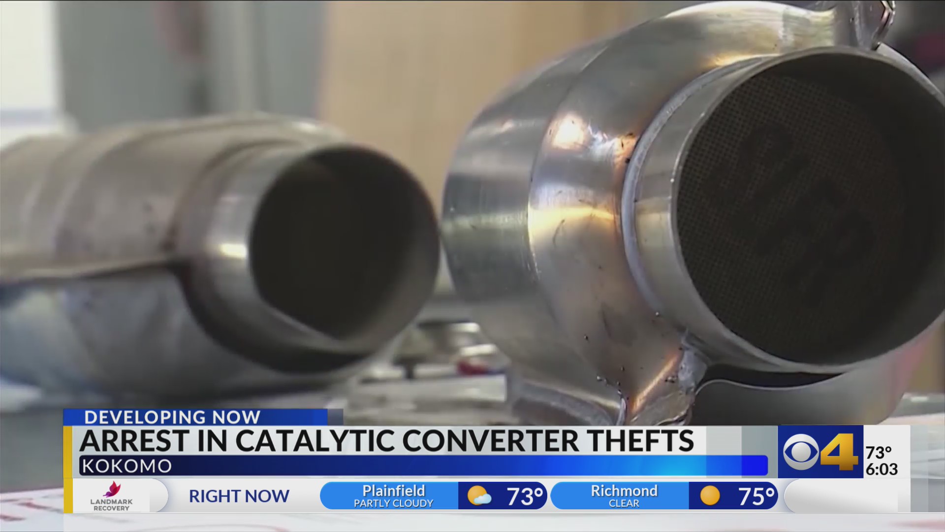 Catalytic converter theft investigation results in Detroit man’s arrest WTTV CBS4Indy