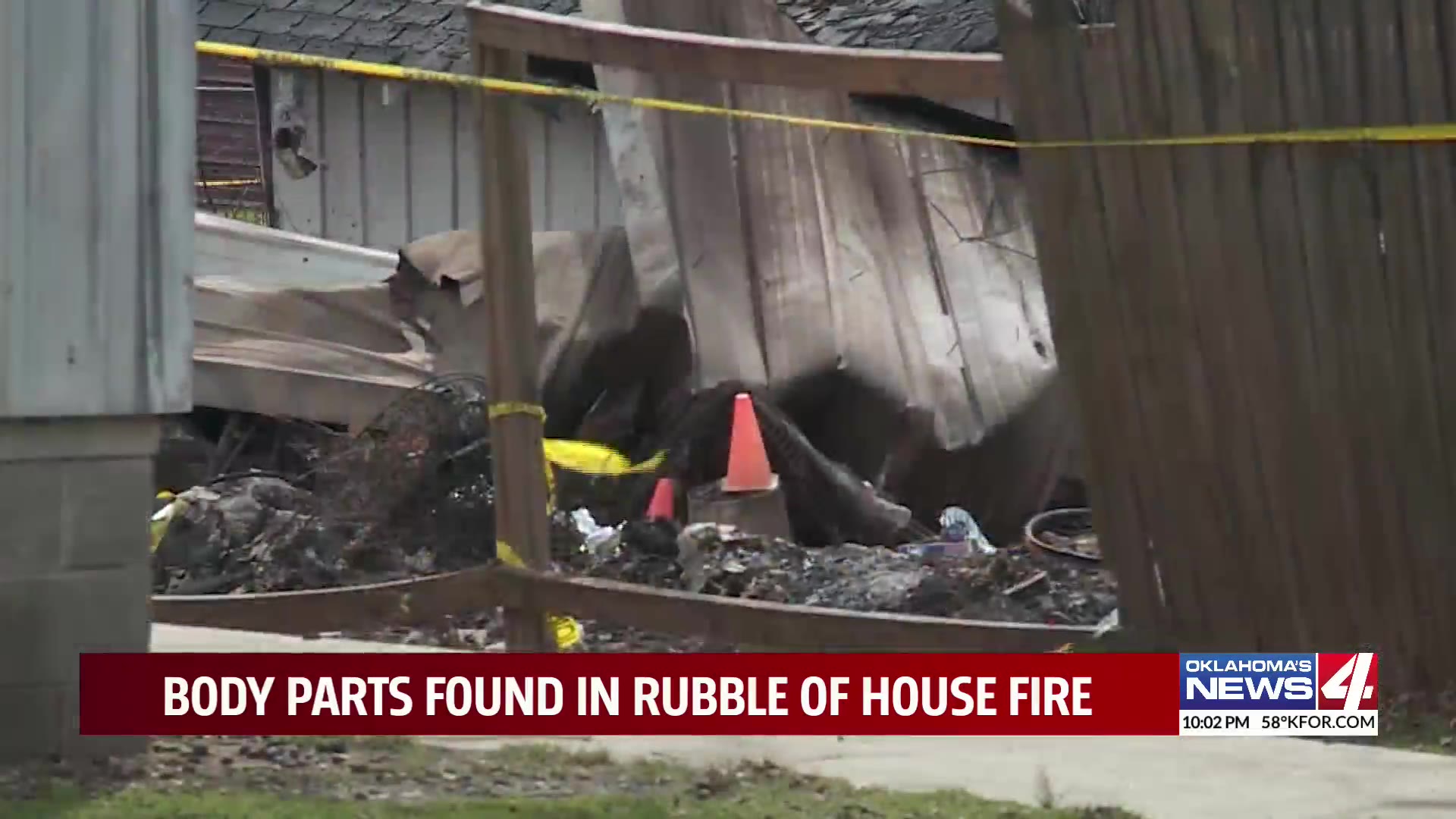 Remains found days after Oklahoma house fire Oklahoma City