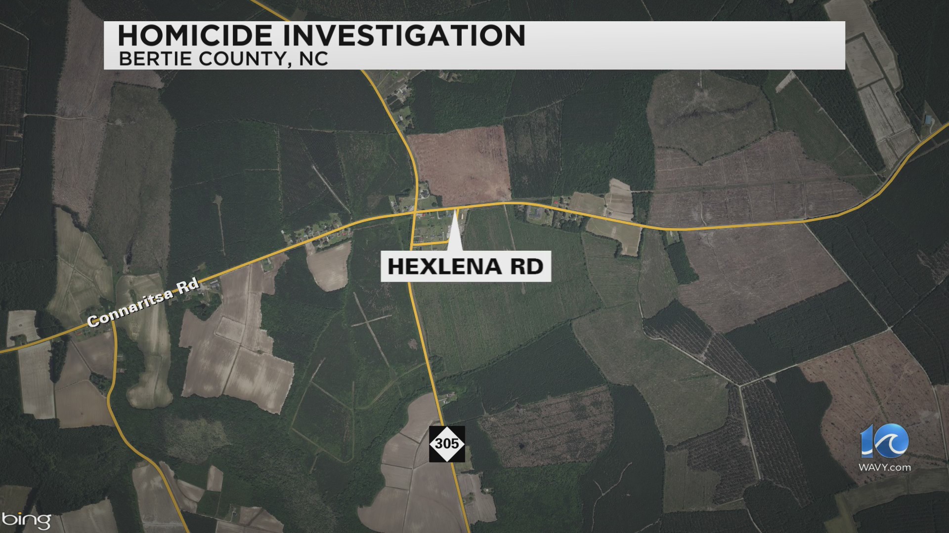 Bertie County Deputies investigate fatal shooting on Hexlena Rd. – WAVY.com