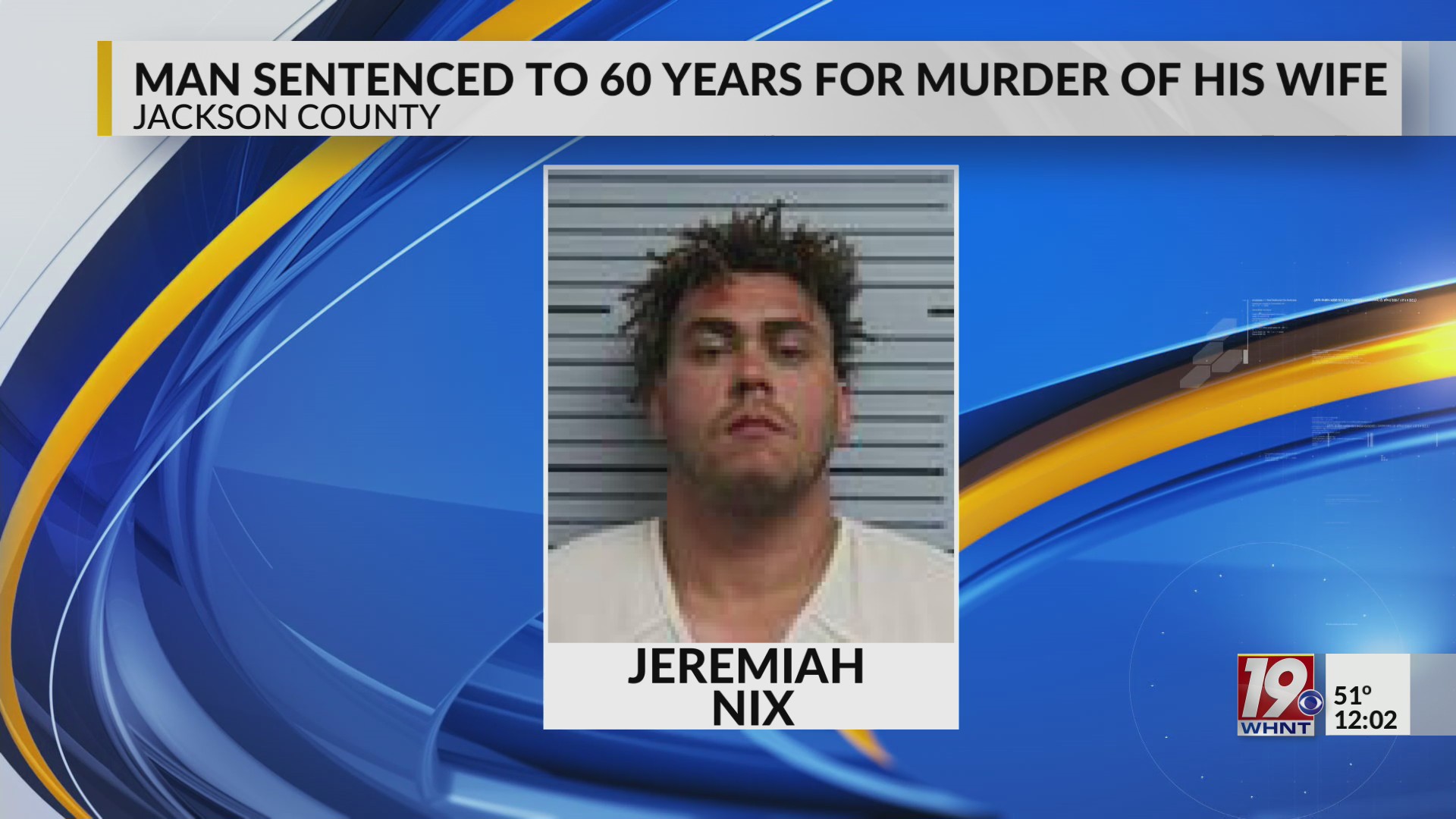 Jackson County Man Sentenced To 60 Years For Wife’s Murder – WHNT.com