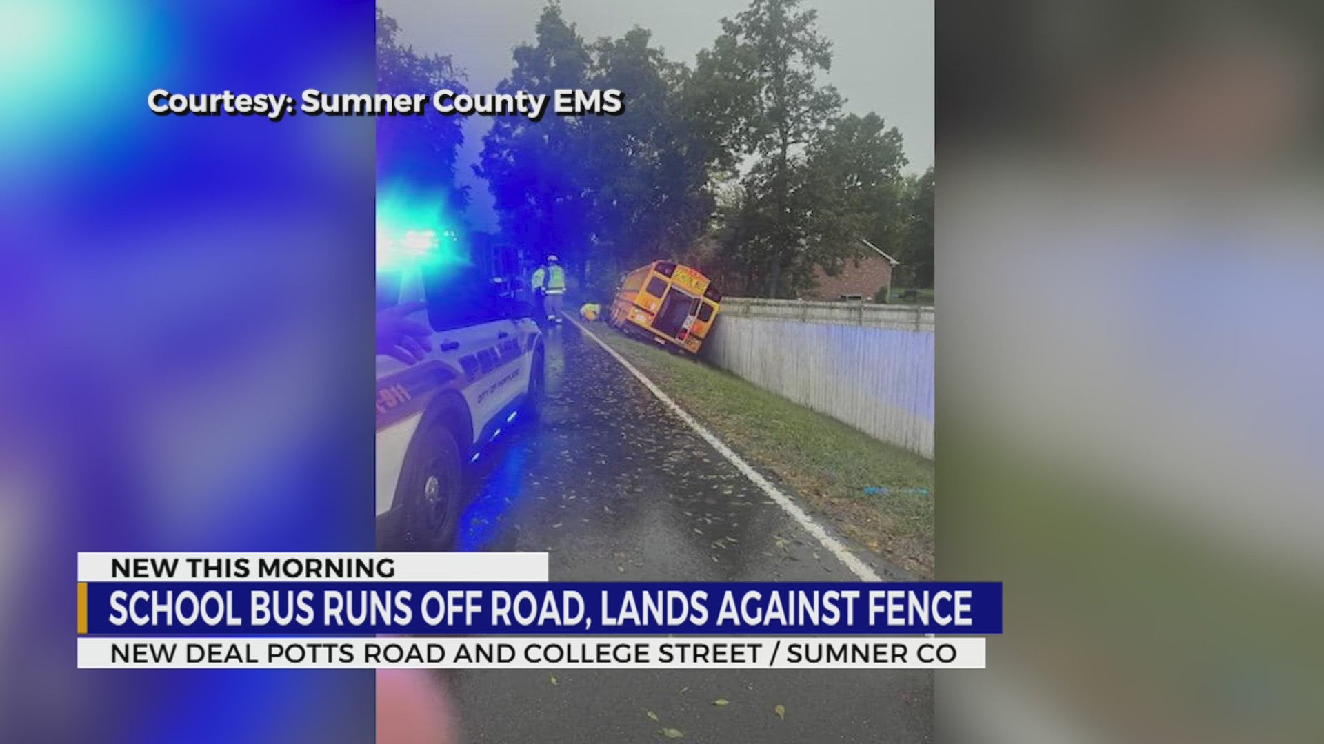 Student injured after Sumner County bus crash – WKRN News 2