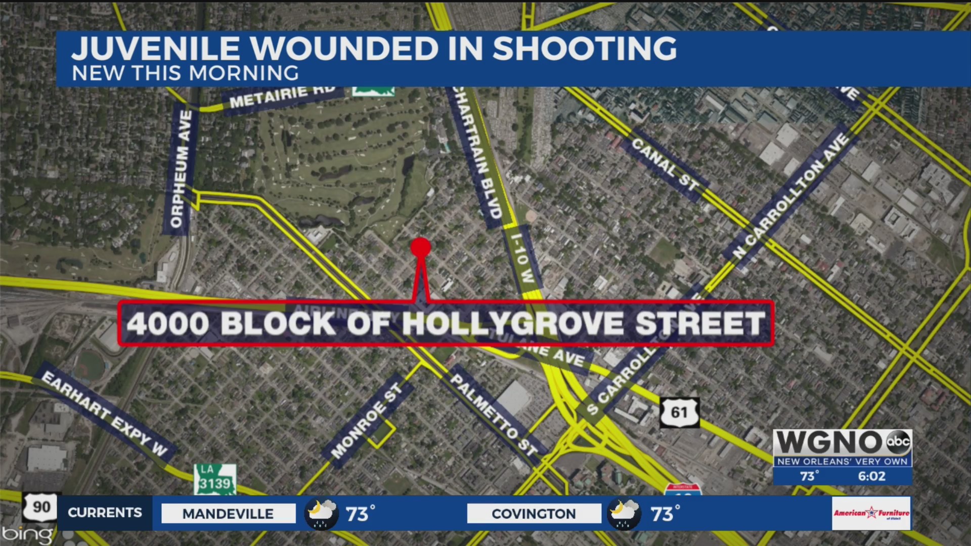 Police: Teenage girl shot in New Orleans by woman after argument – WGNO