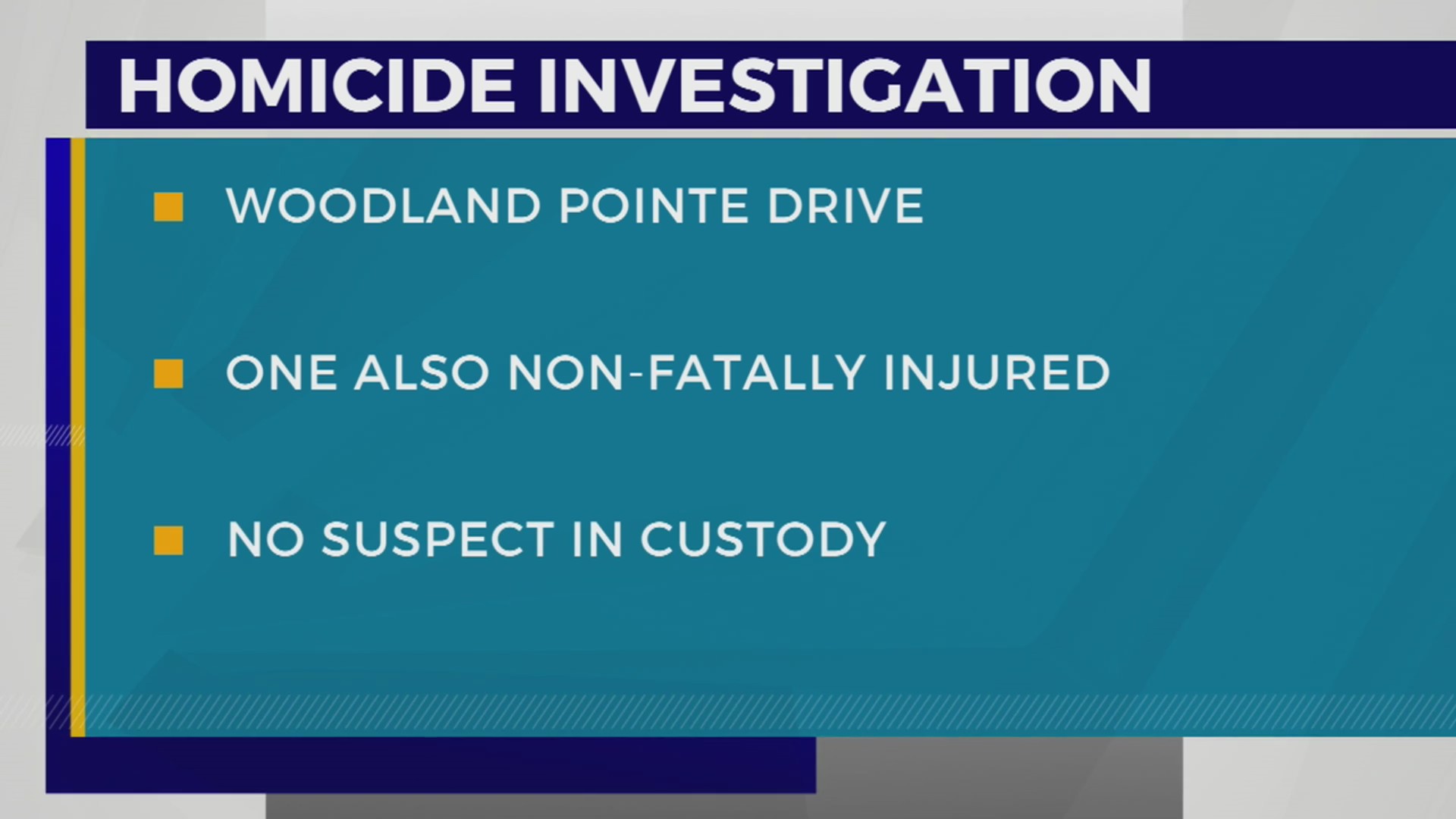 Metro police investigating homicide – WKRN News 2