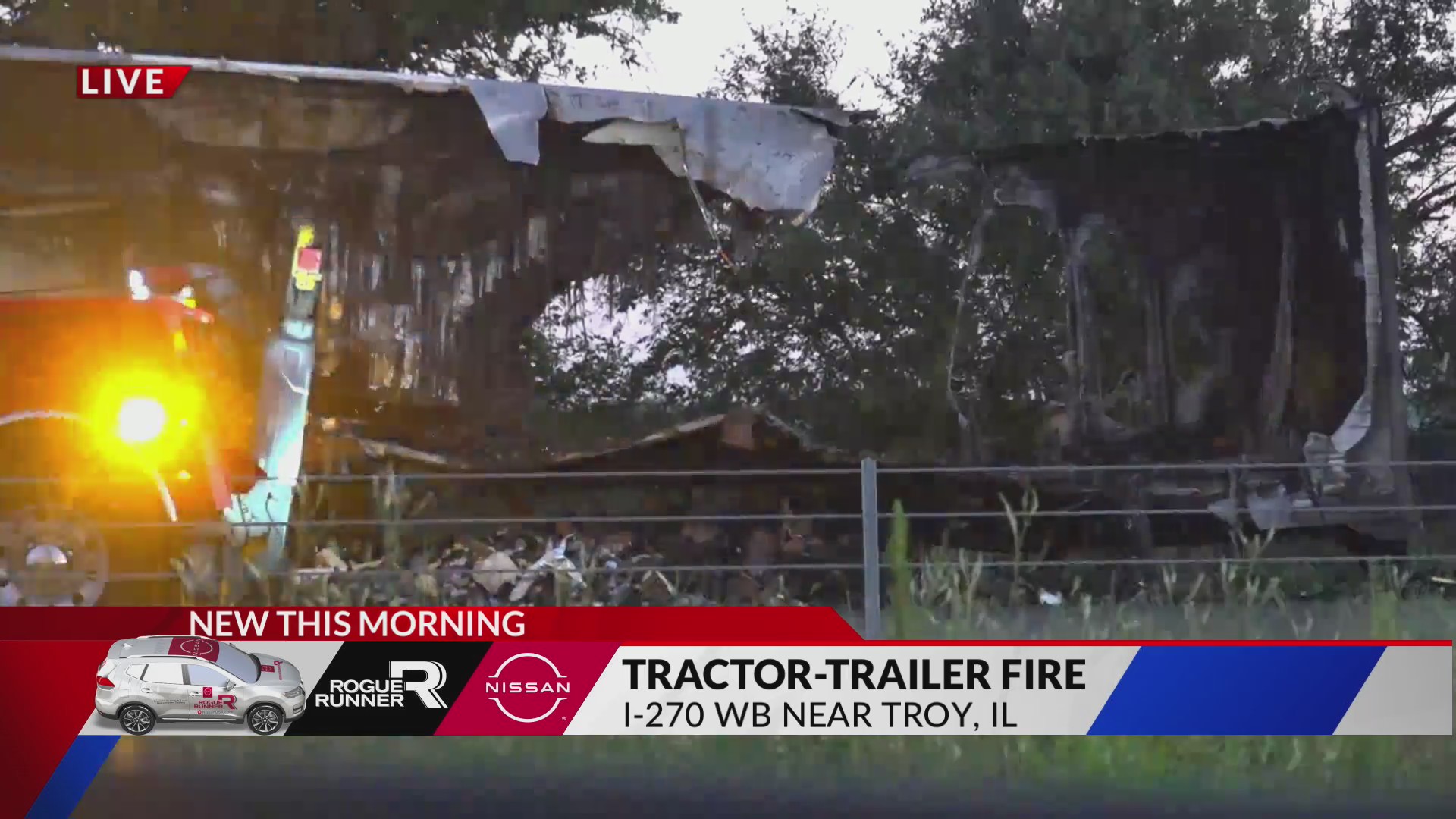 Crews responding to tractor-trailer crash on I-270 WB – FOX 2