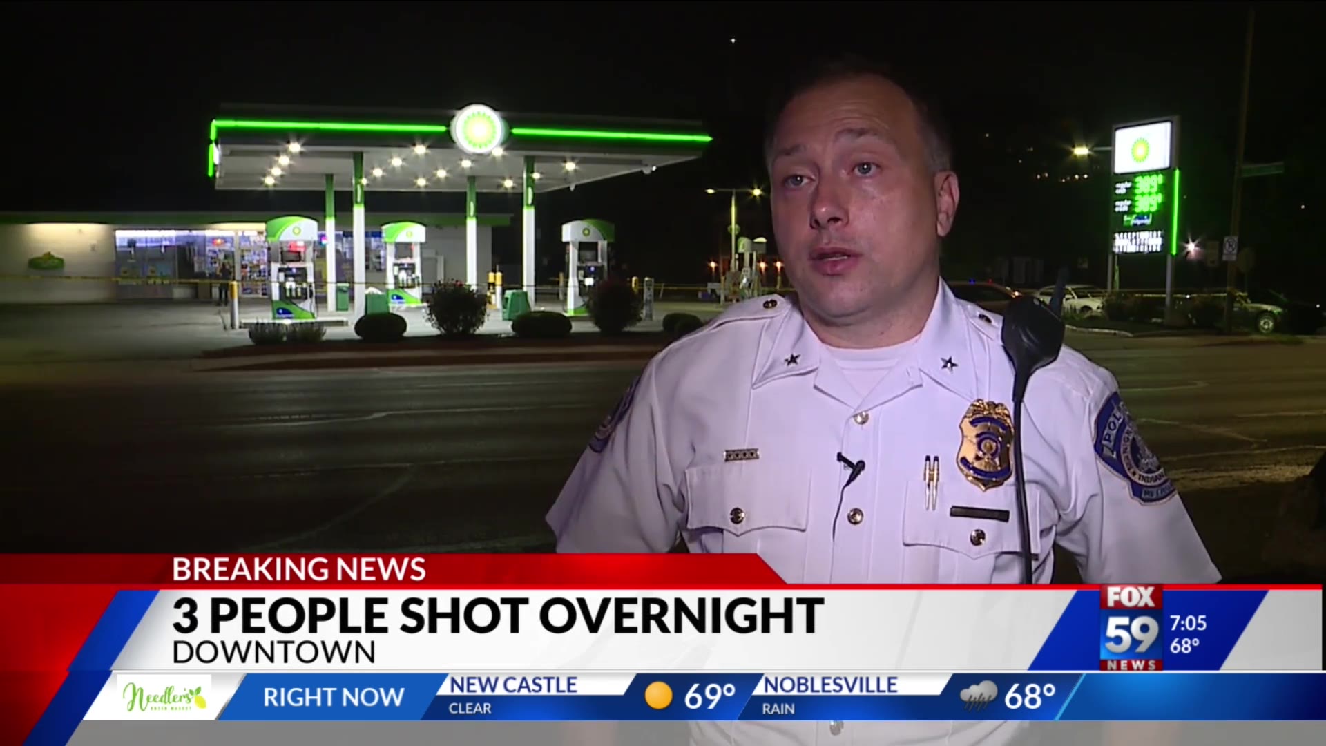 3 shot, 1 killed in downtown shooting – Fox 59