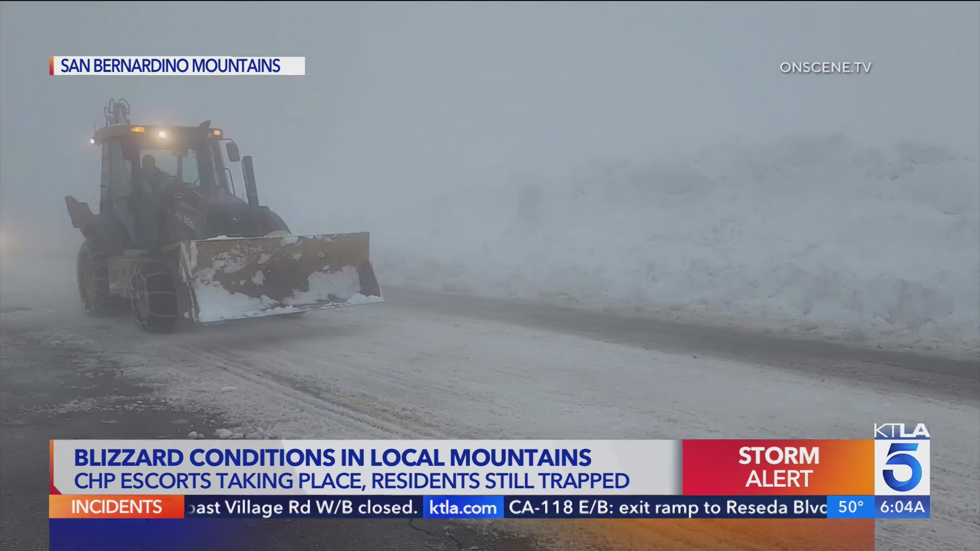 Residents stranded in San Bernardino County mountain communities plead