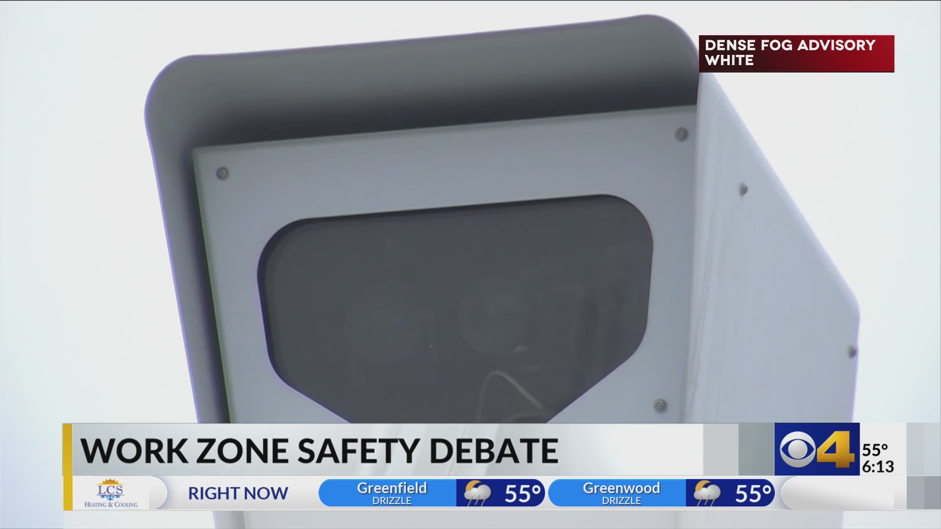 Indiana lawmakers resume push for speed cameras in work zones WTTV