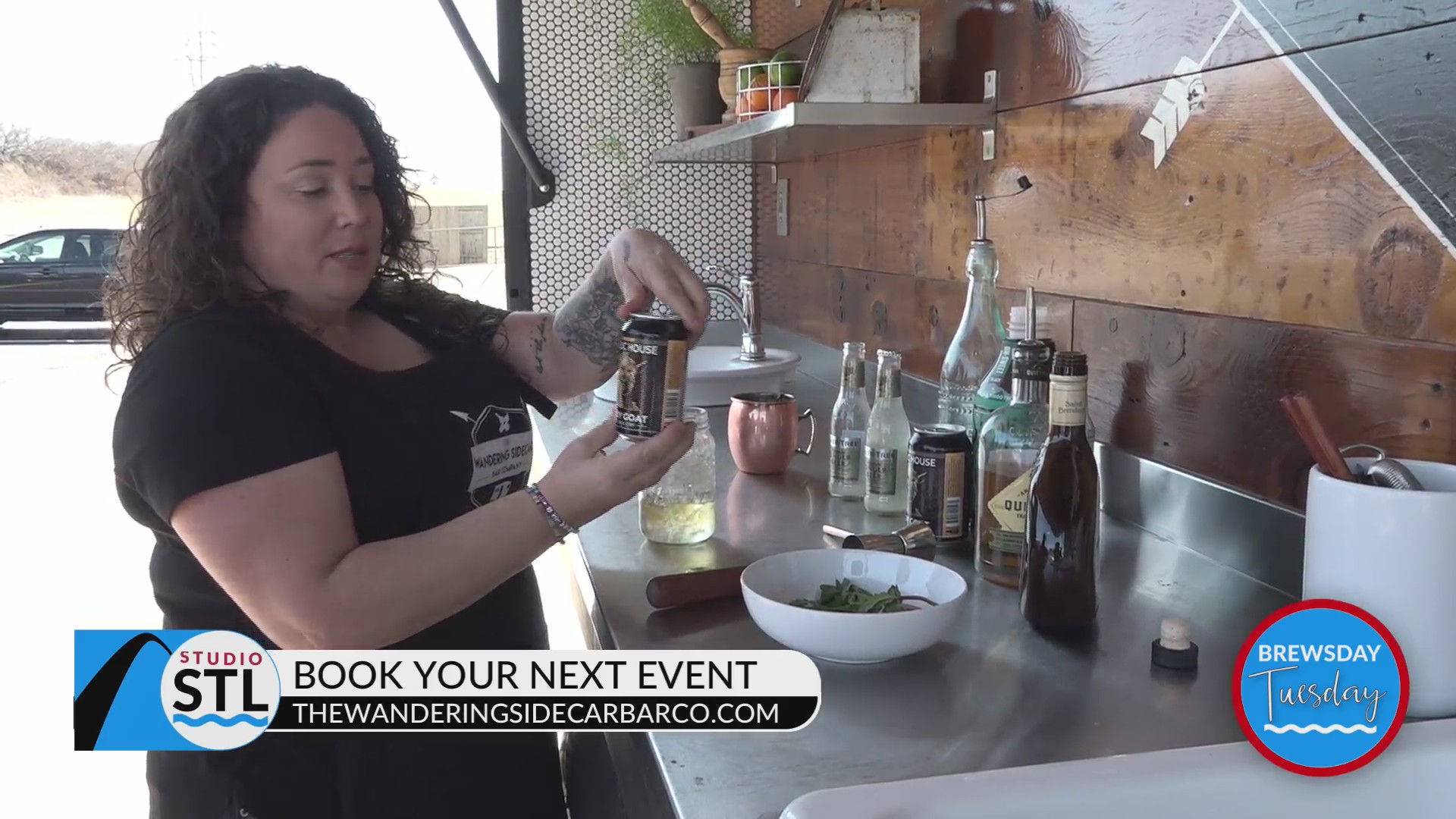 Let the Wandering Sidecar Bar Company wander into your next event! FOX 2