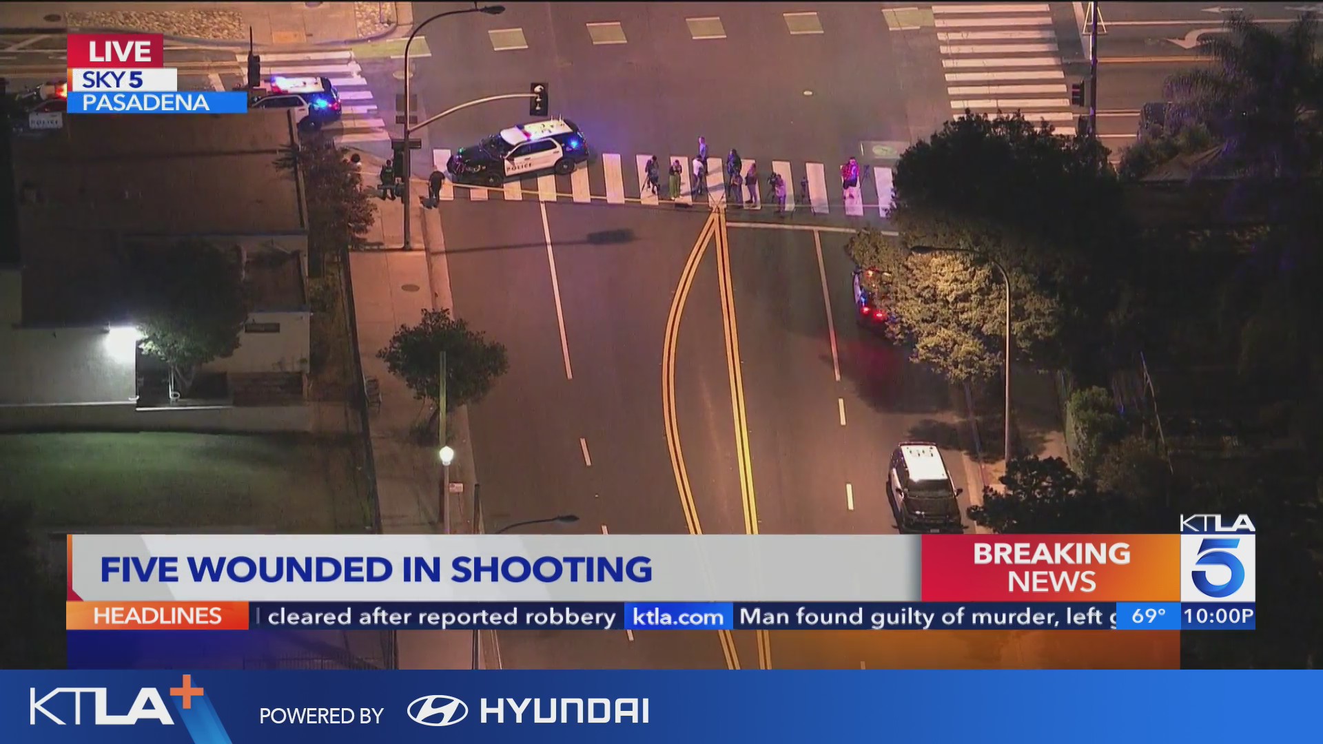 5 hospitalized in Pasadena shooting – KTLA