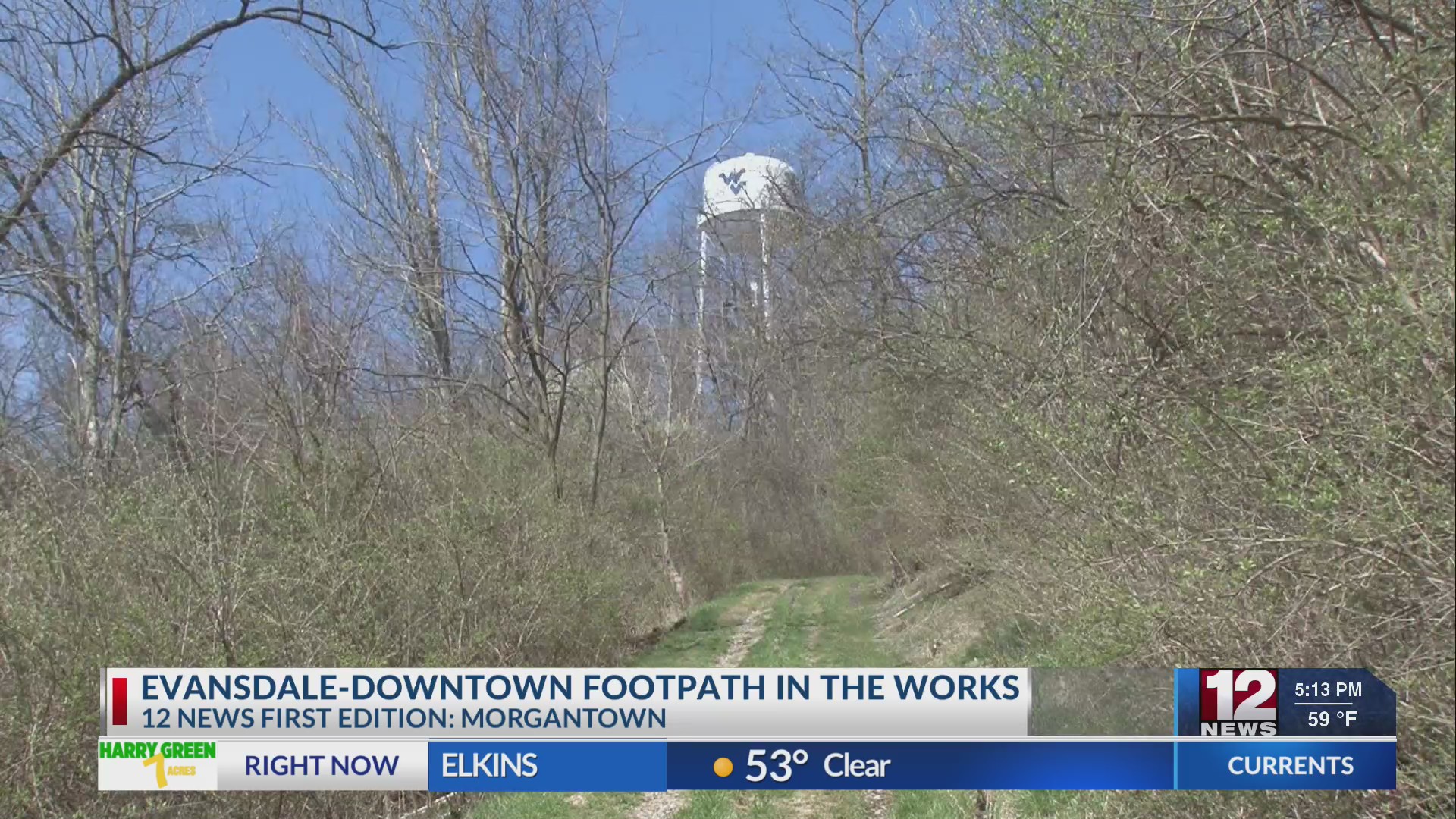 EvansdaleDowntown footpath in the works