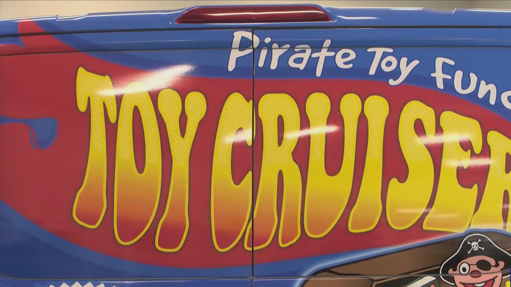 Pirate Toy Fund gets new van to help deliver toys to kids in need