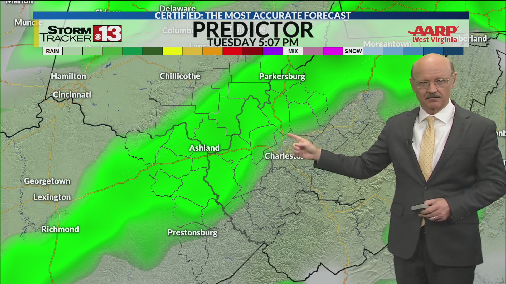 Rain, warmer, storms then even some snow possible ahead – WOWK 13 News