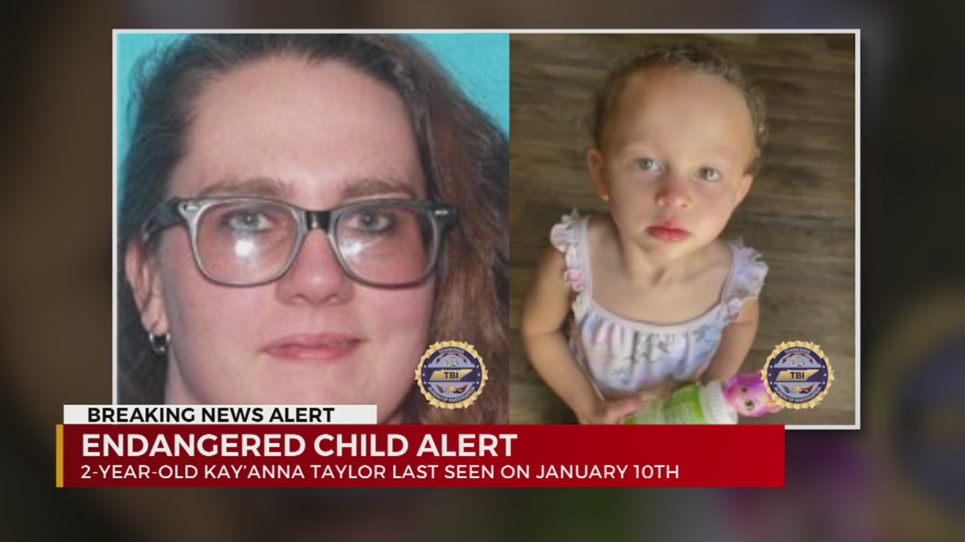 Endangered Child Alert issued for missing toddler – WKRN News 2