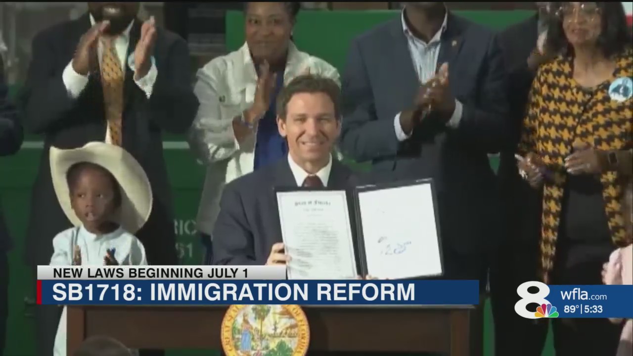 New law cracking down on immigration in FL takes effect July 1 – WFLA