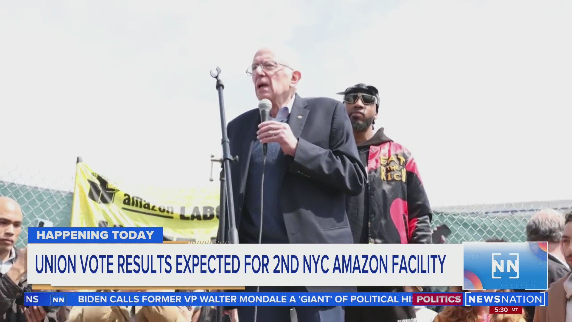 Amazon workers await results of union vote | Morning in America ...