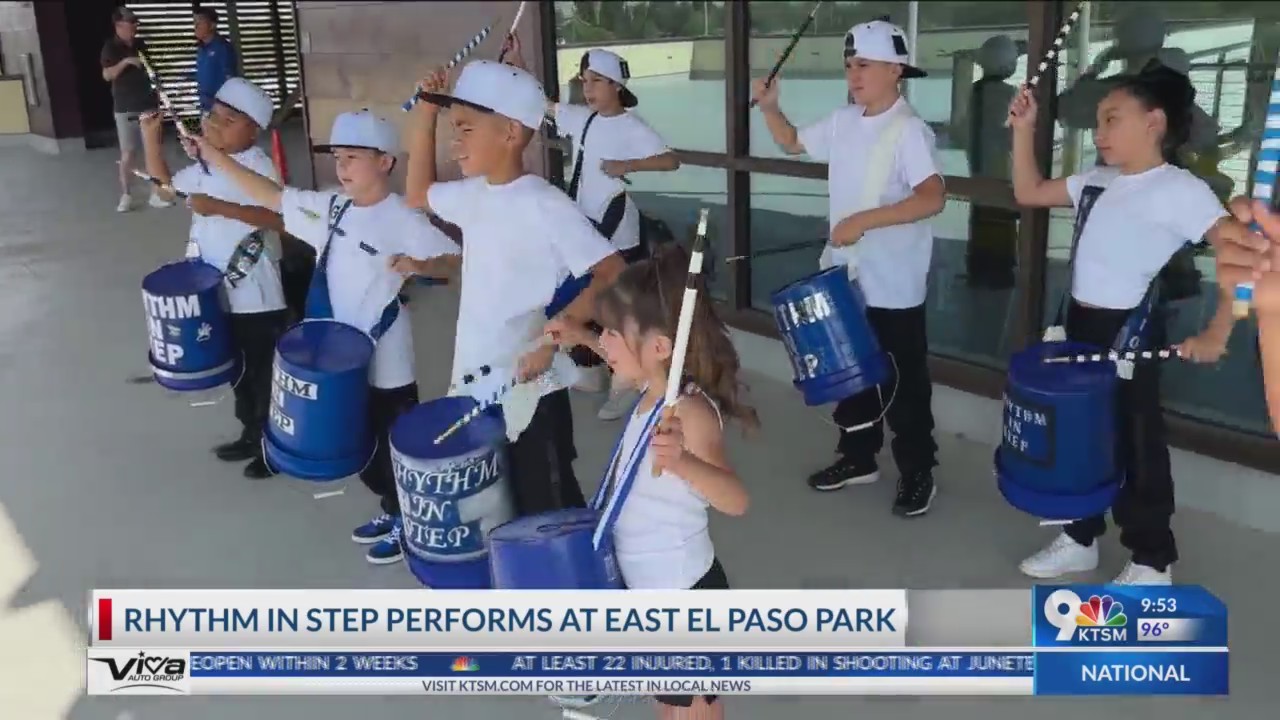 El Paso’s premier kids’ drumline dance group showcased memorable