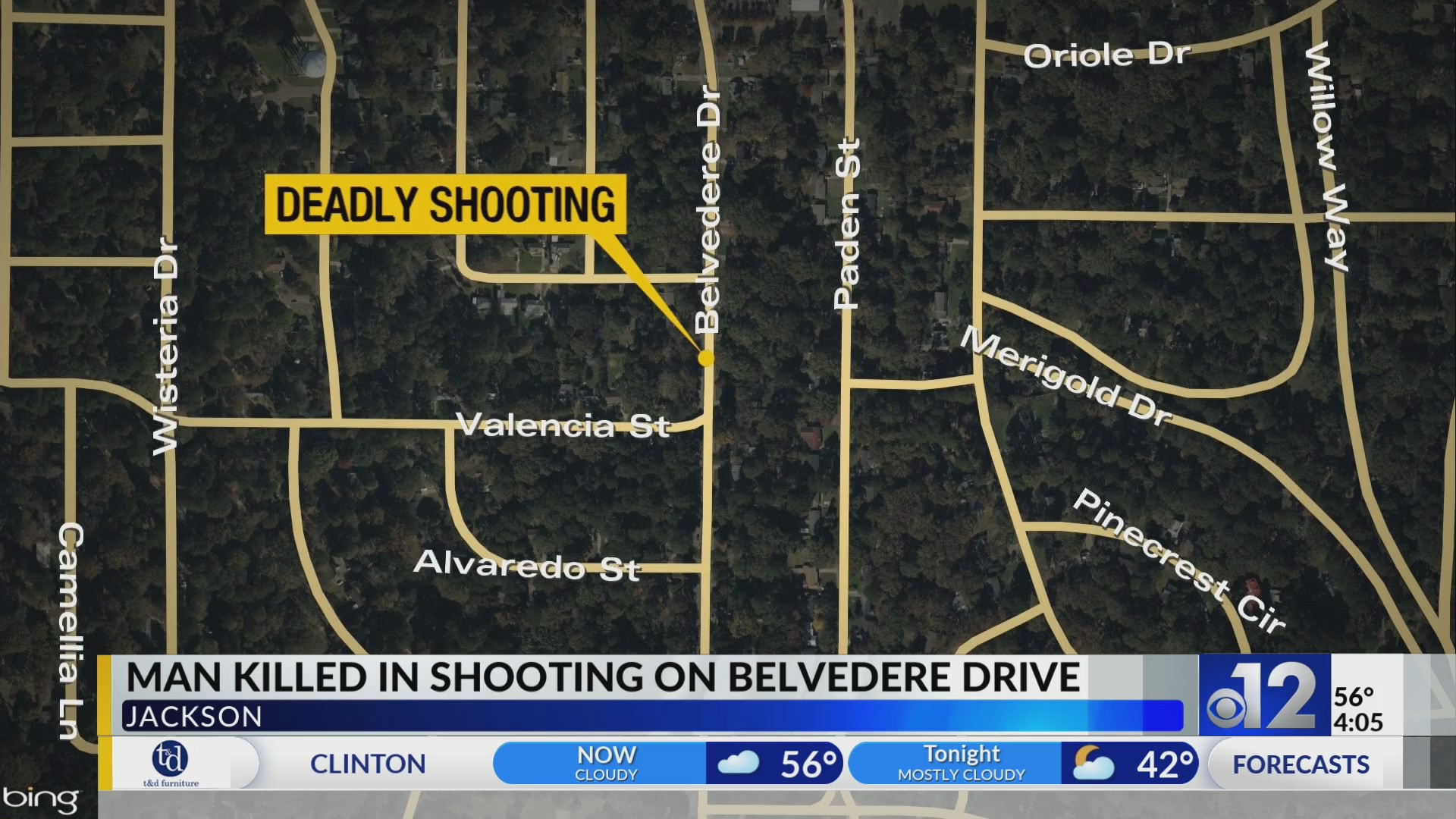 Man killed in shooting on Belvedere Drive in Jackson – WJTV