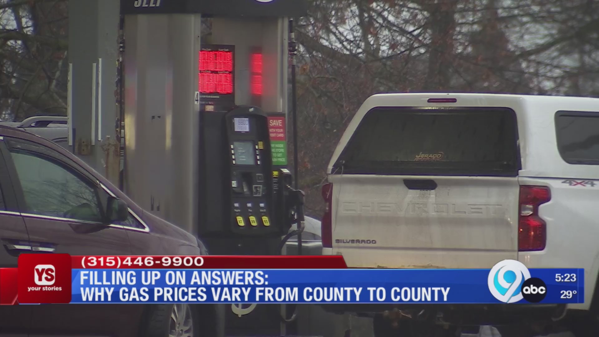 Why do gas prices vary from county to county? WSYR