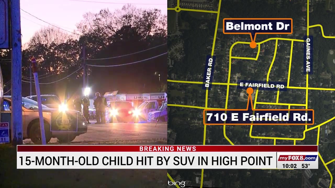 Toddler airlifted to North Carolina hospital after being hit by SUV ...