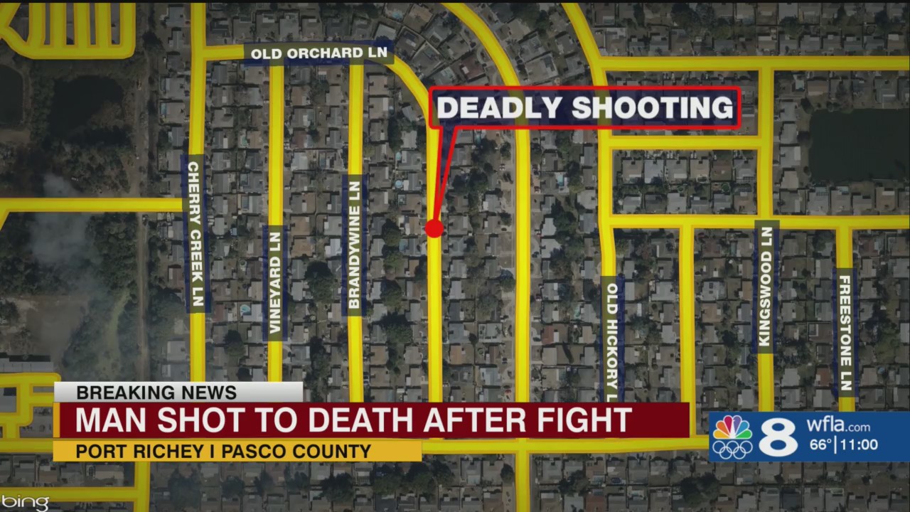 Man fatally shot after argument near Port Richey, deputies say – WFLA