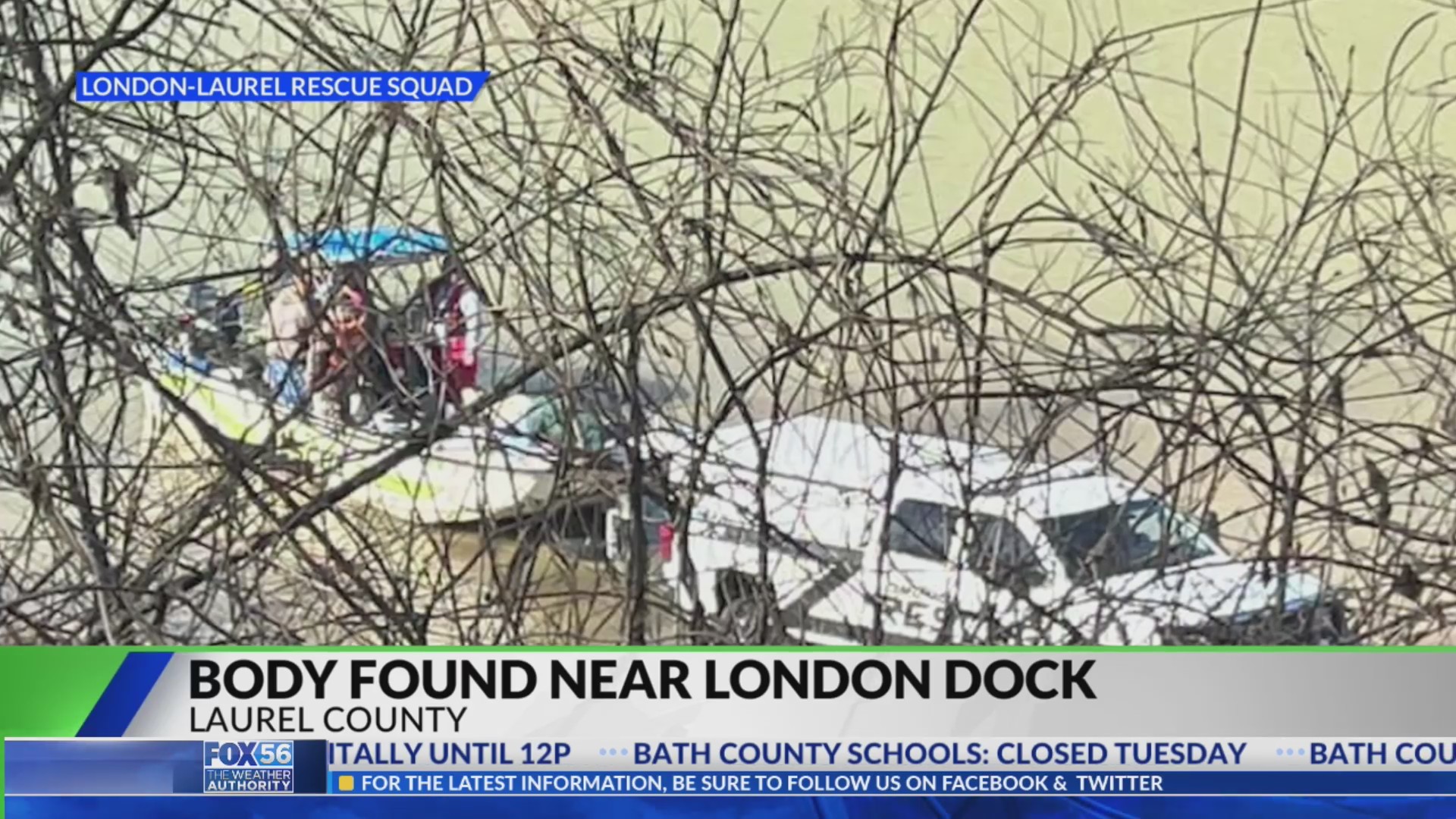 Body found in lake in Laurel County near London Dock – FOX 56 News