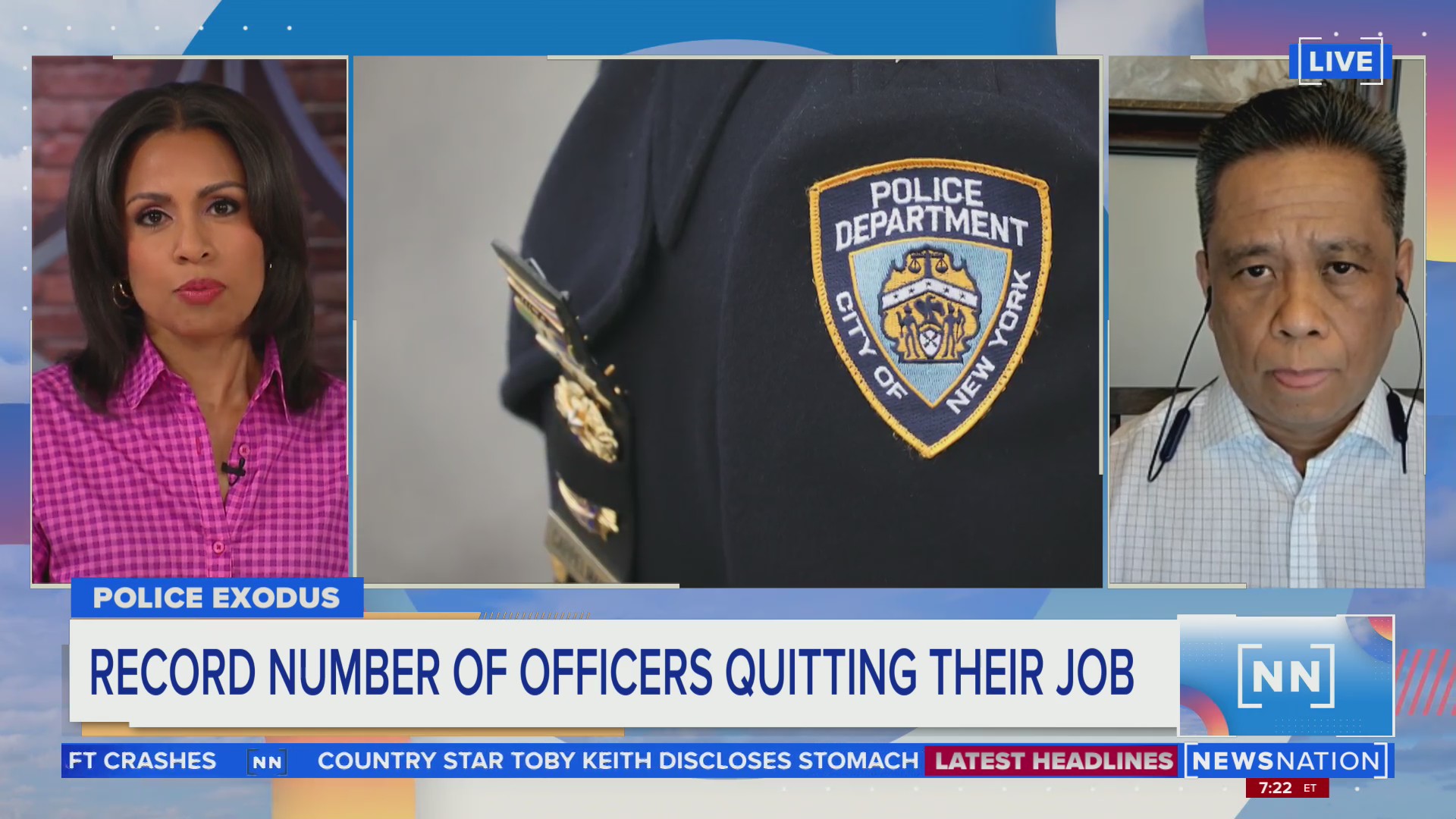 Record number of officers quitting their job | Morning in America ...