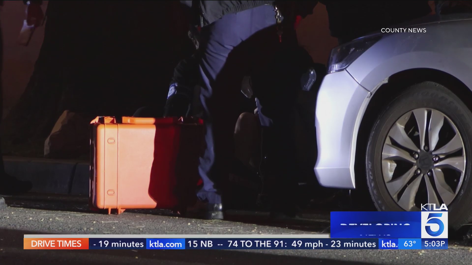 Pedestrian killed by hit-and-run driver in Santa Ana – KTLA
