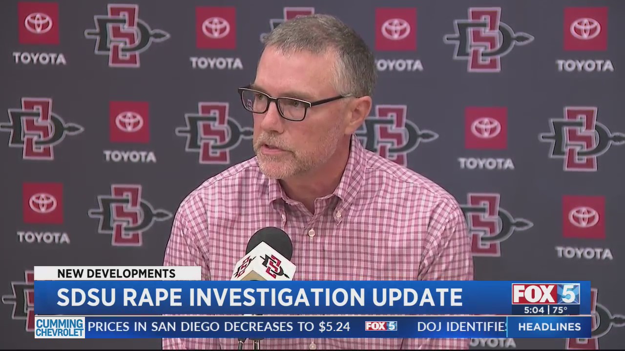 SDSU Rape Investigation Update – FOX 5 San Diego & KUSI News