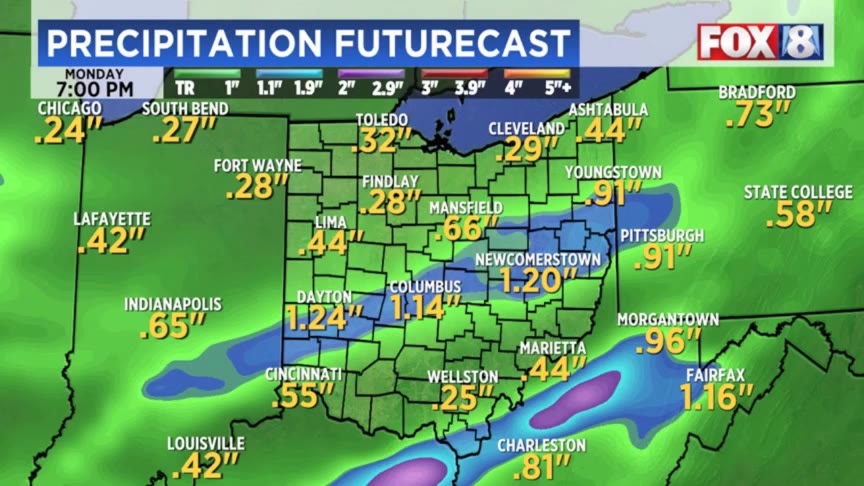 Here’s when some much-needed rain could arrive – Fox 8 Cleveland WJW