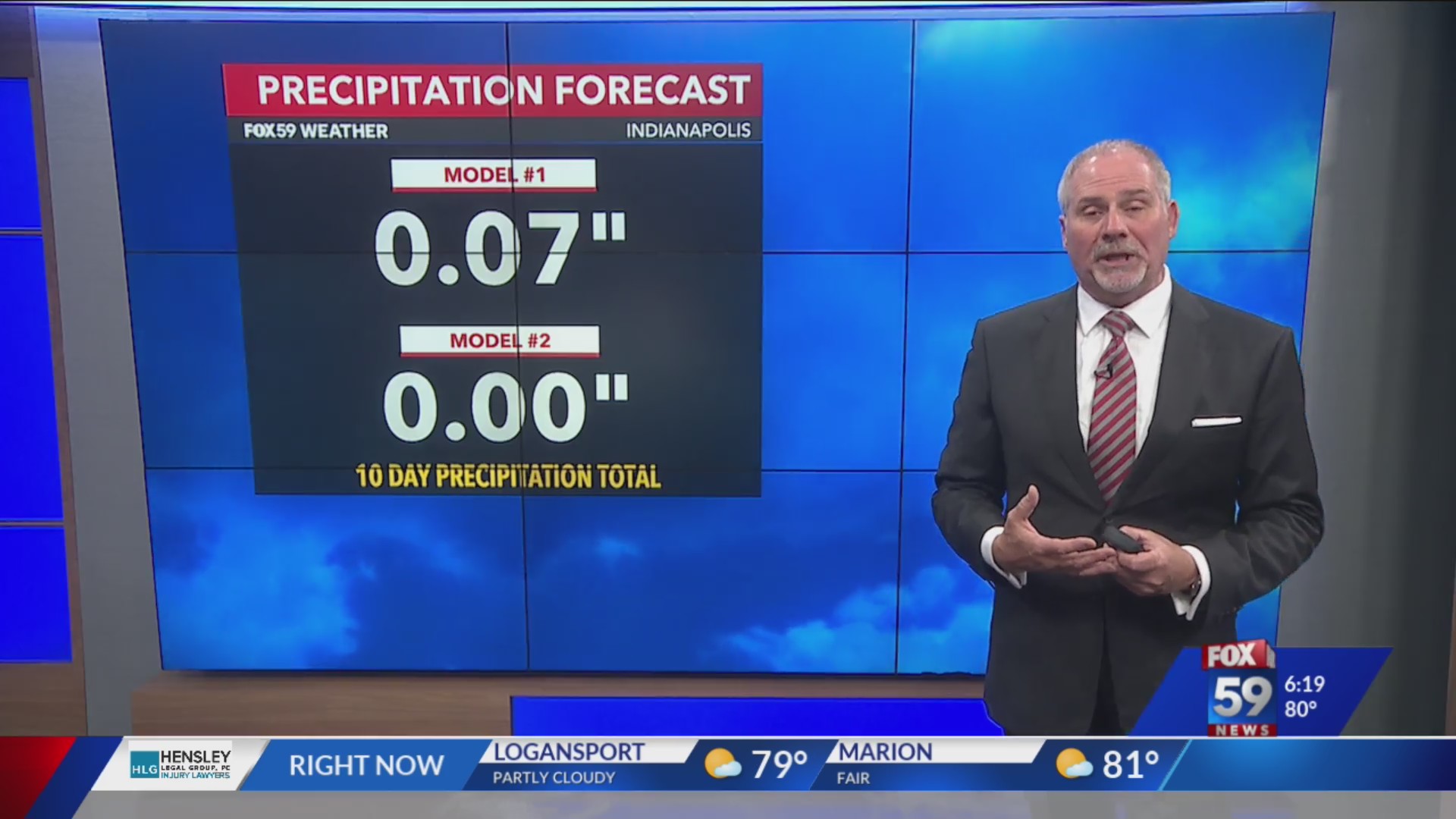 Warmer Wednesday before a passing cold front – Fox 59
