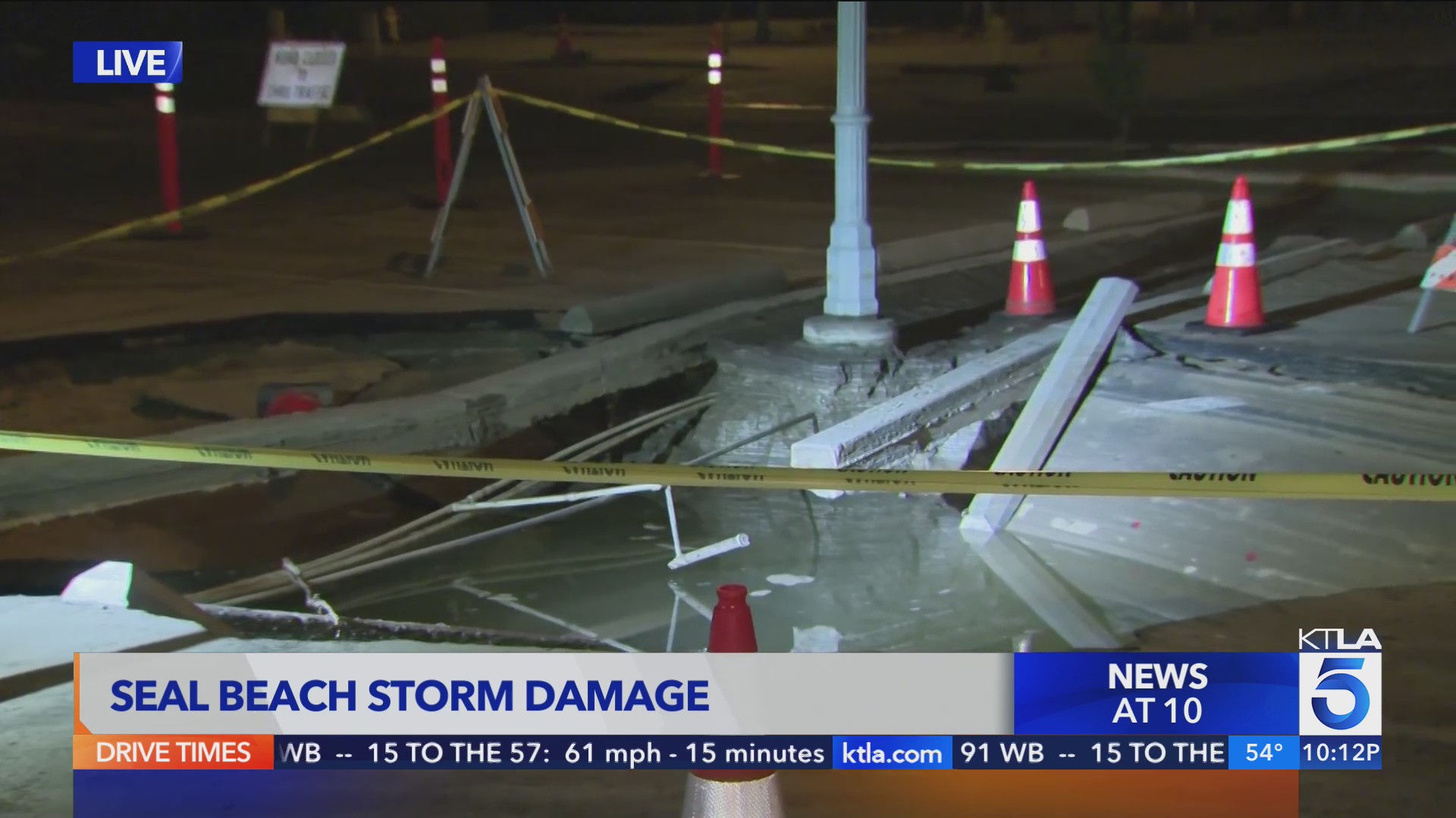 Seal Beach bracing for more heavy surf and potential damage KTLA