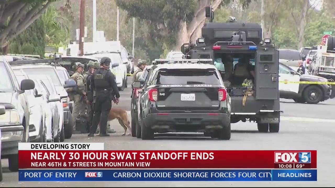Nearly 30-Hour SWAT Standoff Ends – FOX 5 San Diego & KUSI News