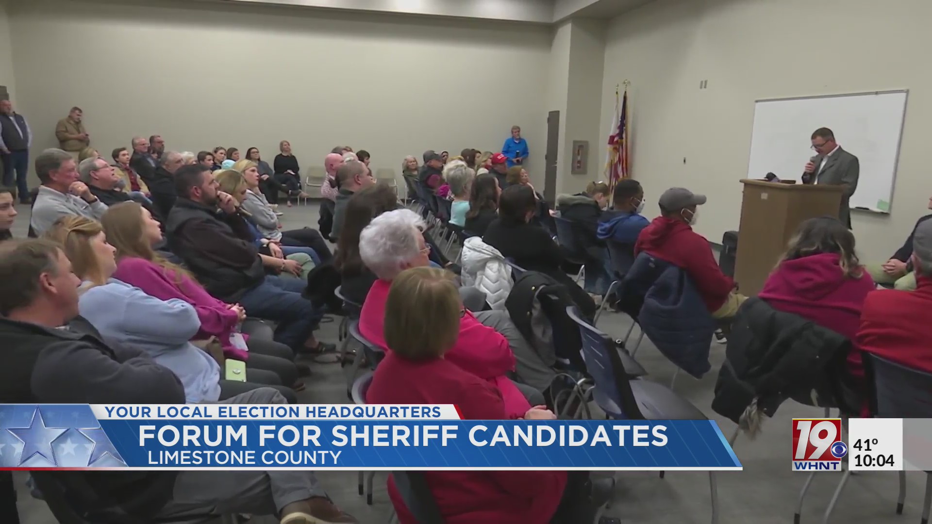 Limestone County Hosts Forum for Sheriff Candidates
