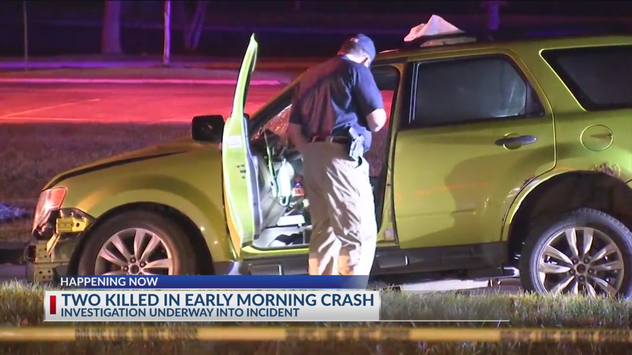 Two dead after car crashes into pole near Hilliard – NBC4 WCMH-TV