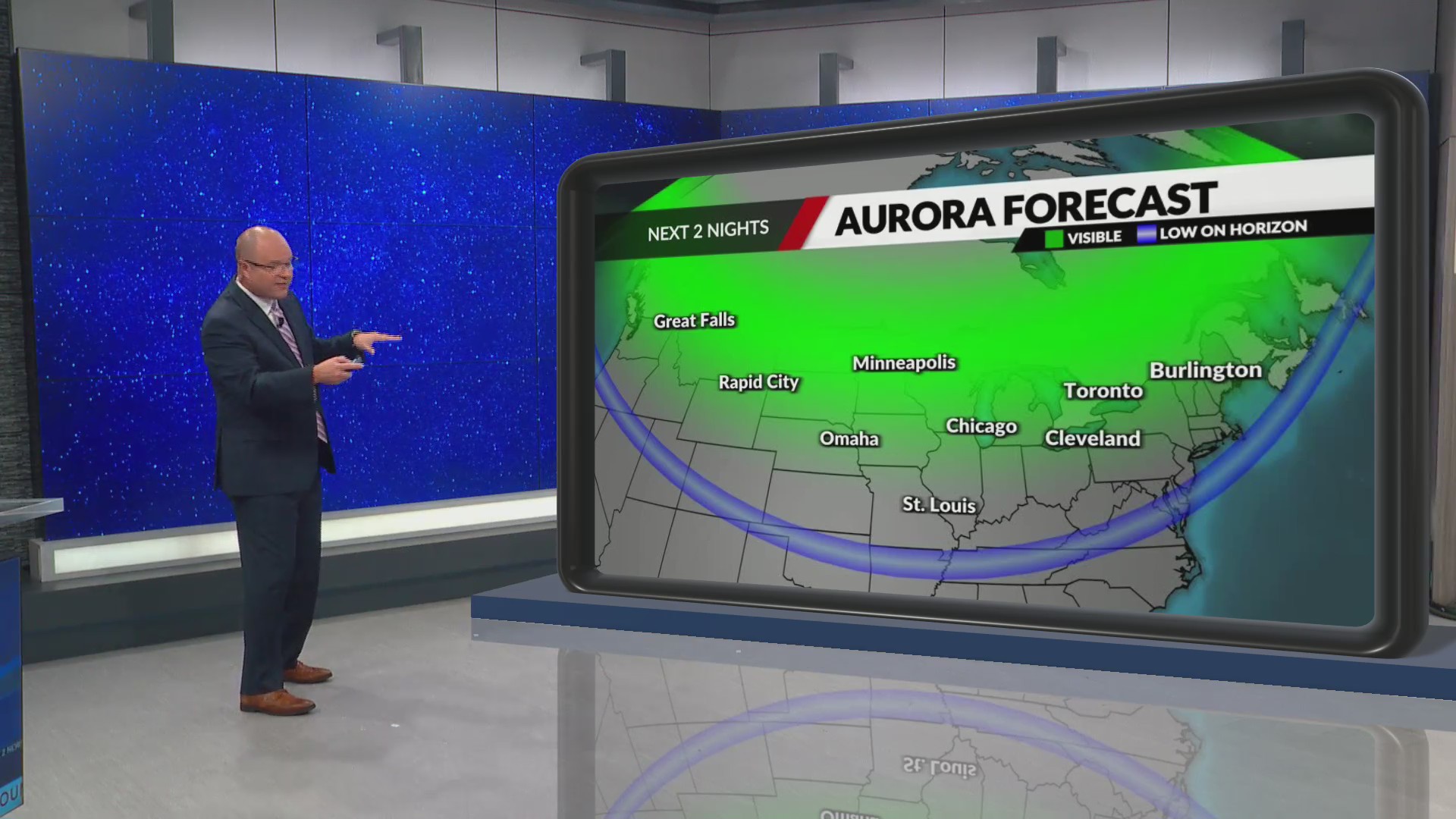 Solar storm Where the auroras are visible in Missouri FOX 2