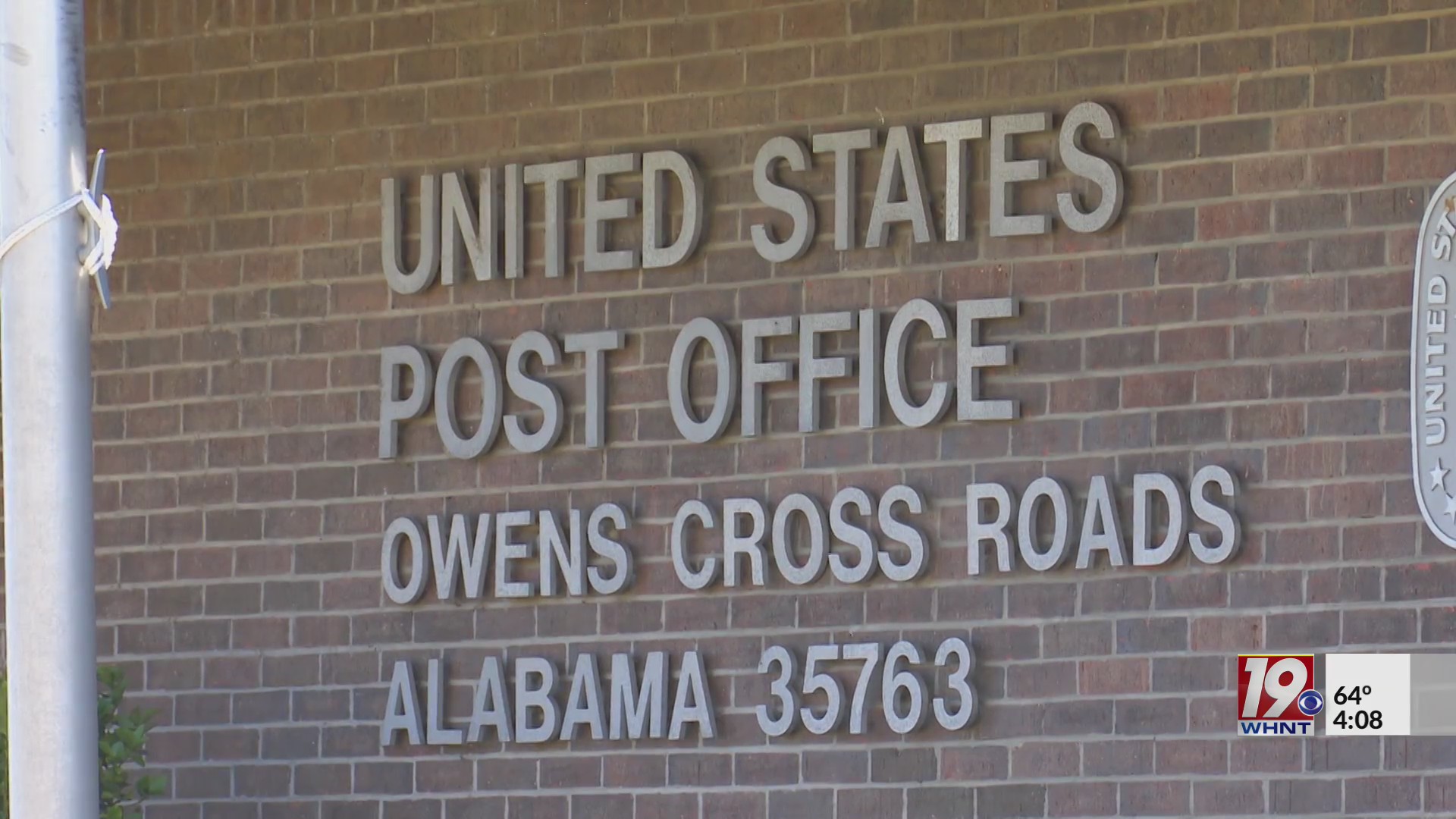 Owens Cross Roads Post Office February 14, 2024 News 19 at 4 p.m