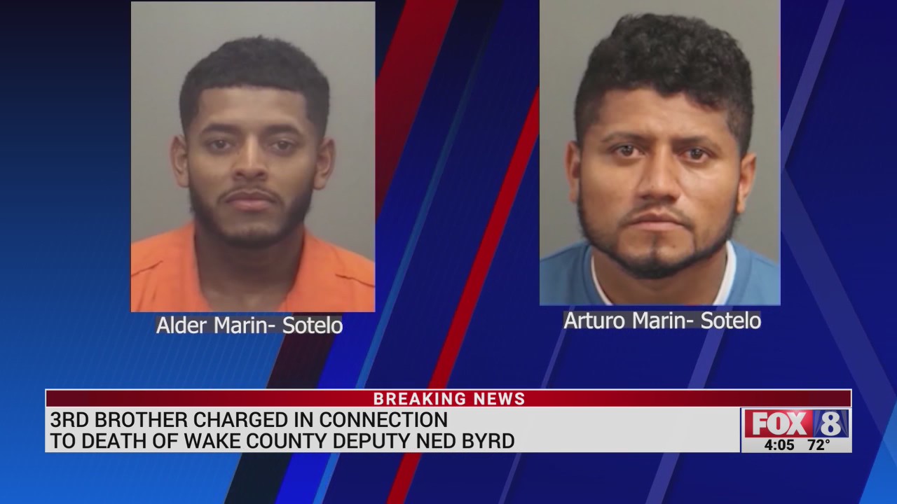 3rd brother charged in connection to death of Wake County deputy – FOX8 ...