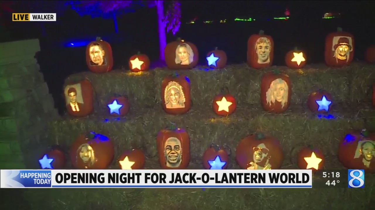 Opening Night for Jack O’Lantern World