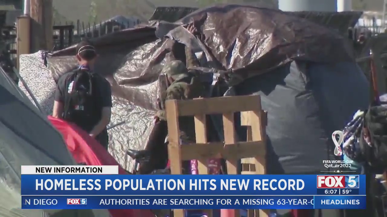 Homeless Population Hits New Record – FOX 5 San Diego