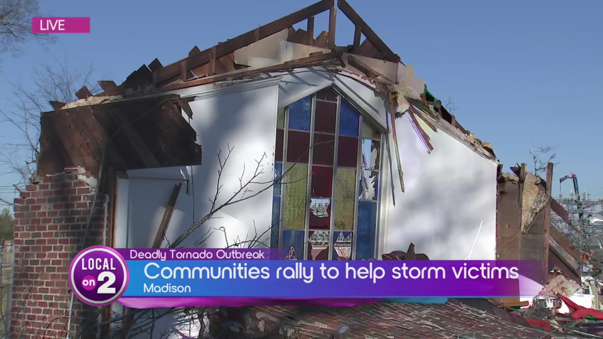 Madison minister grateful to be alive following deadly tornadoes WKRN