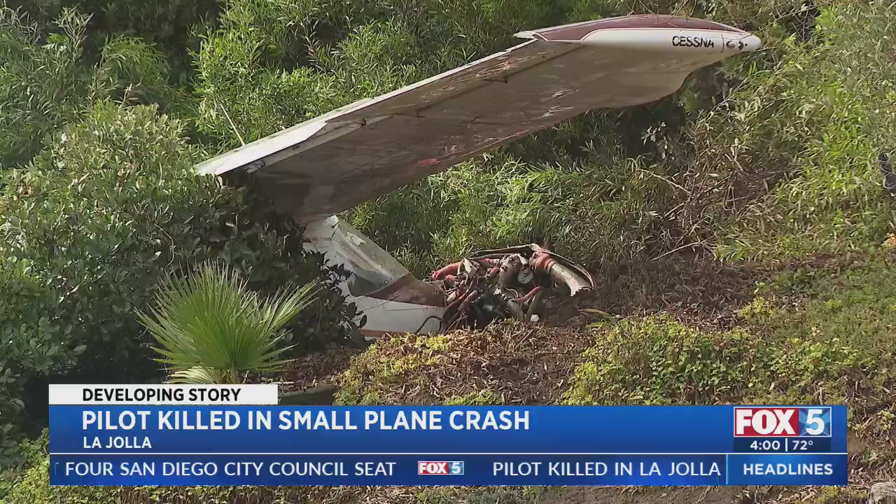 Pilot Killed In Small Plane Crash In La Jolla – FOX 5 San Diego & KUSI News