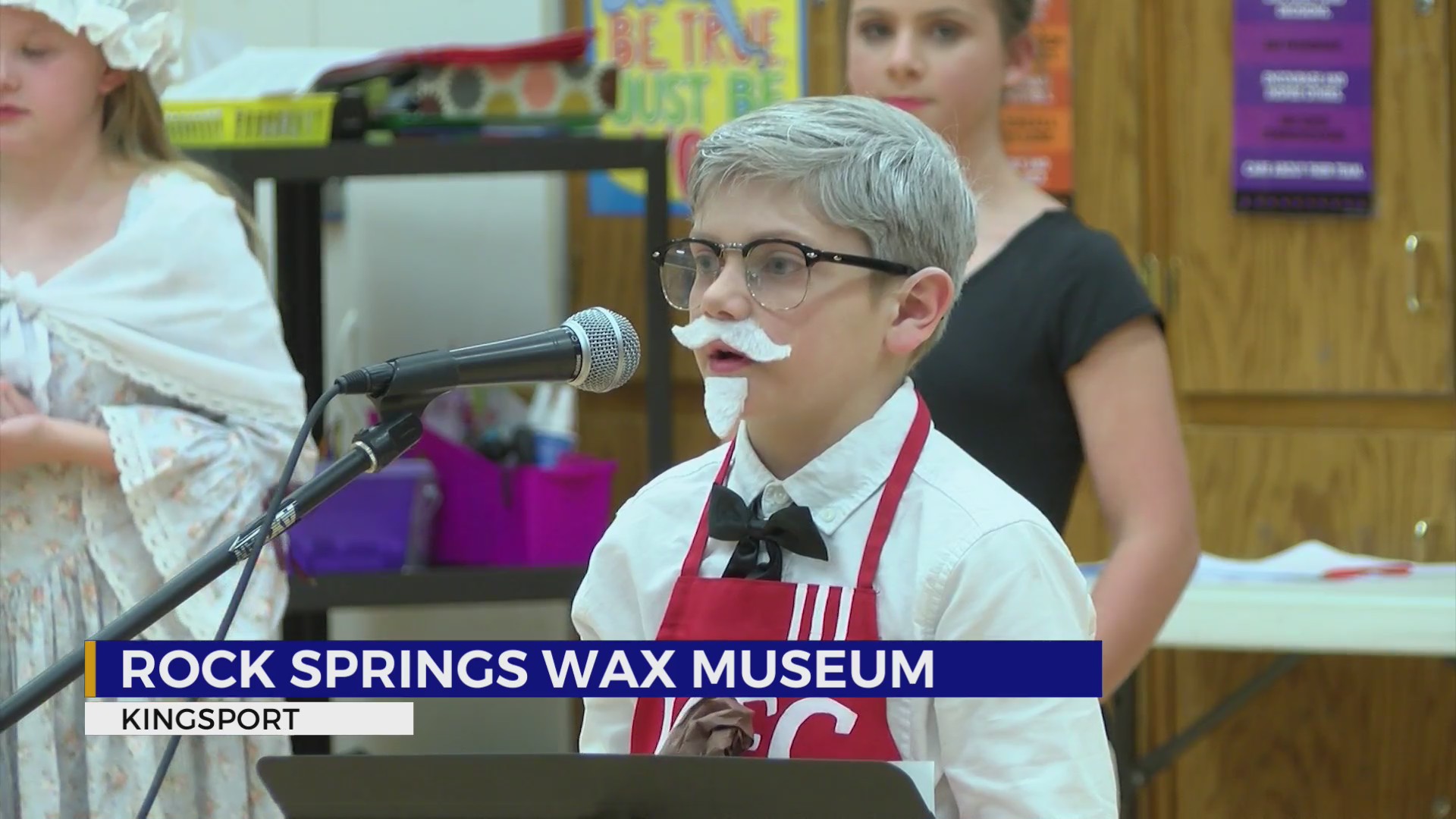 Rock Springs Elementary students create live ‘wax museum’ WJHL TriCities News & Weather