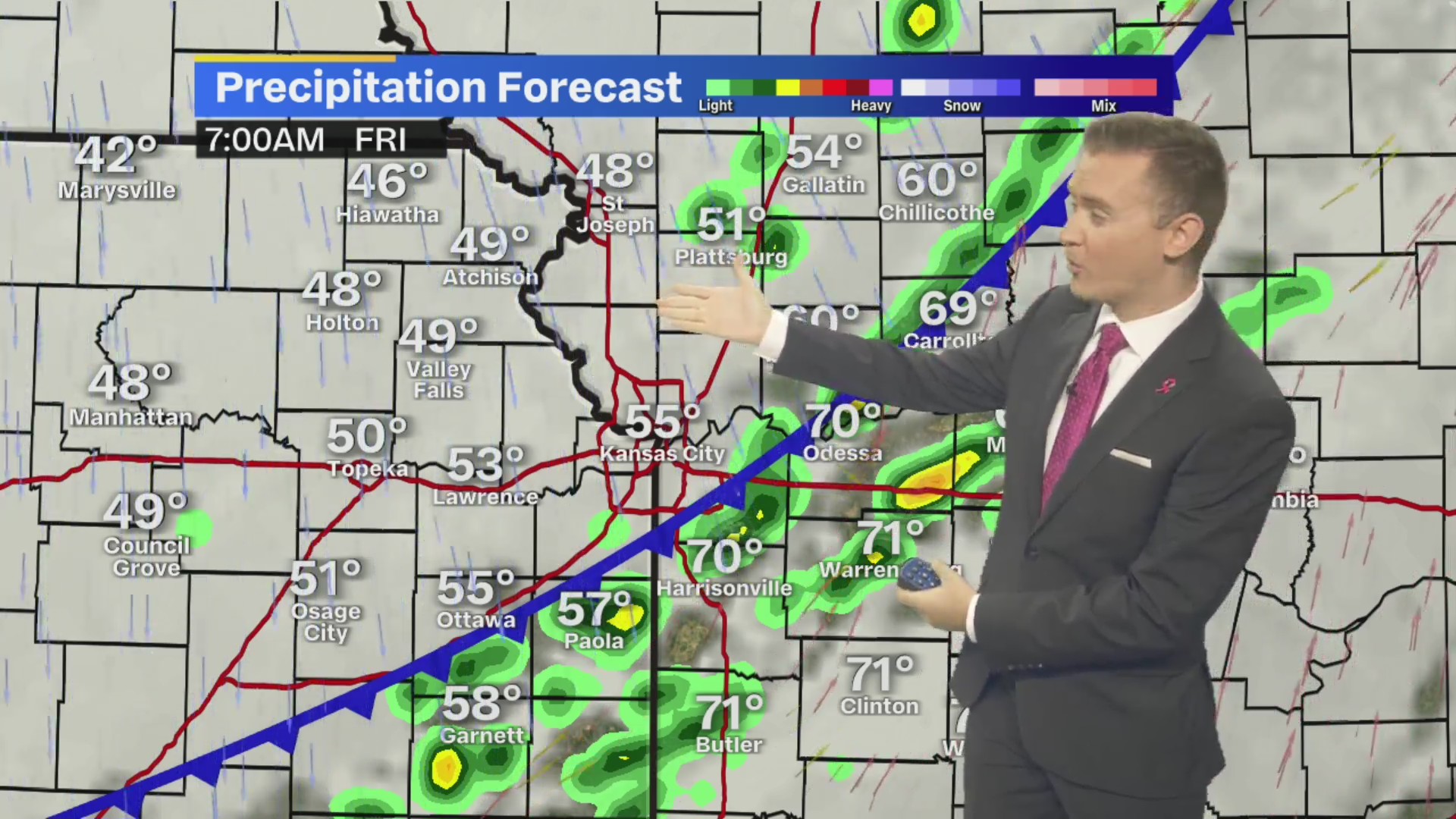 Strong cold front tonight – FOX 4 Kansas City WDAF-TV | News, Weather ...