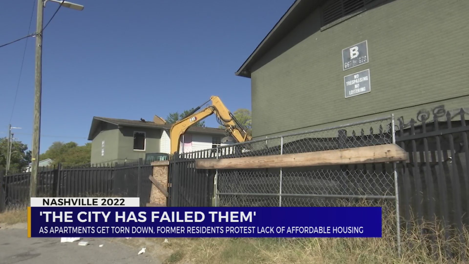 Protest against tearing down of affordable housing – WKRN News 2