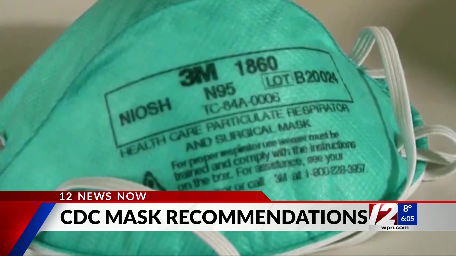 CDC considers changing mask to N95 or KN95