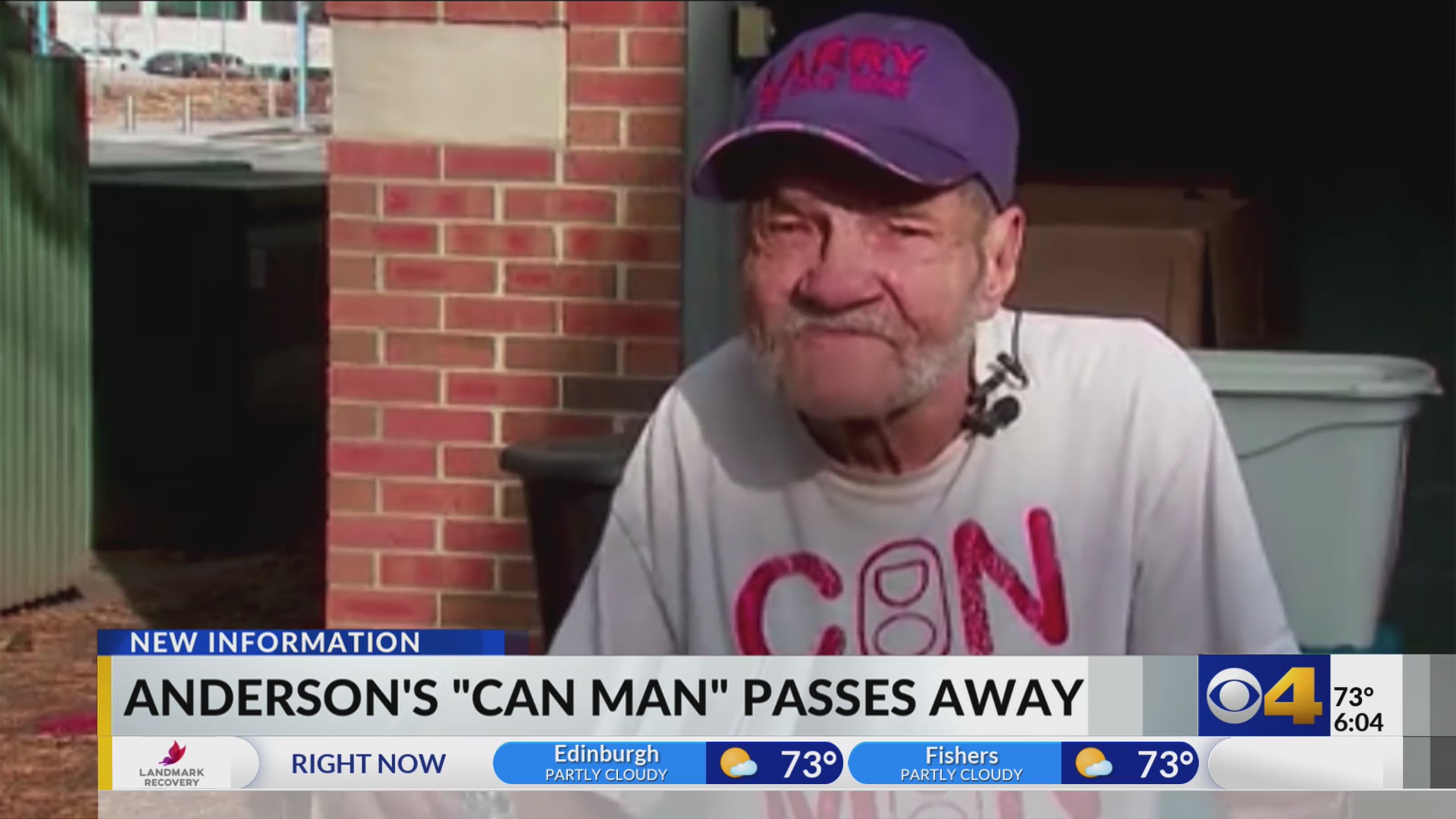 Larry 'The Can Man' Van Ness dies at 75 - WTTV CBS4Indy