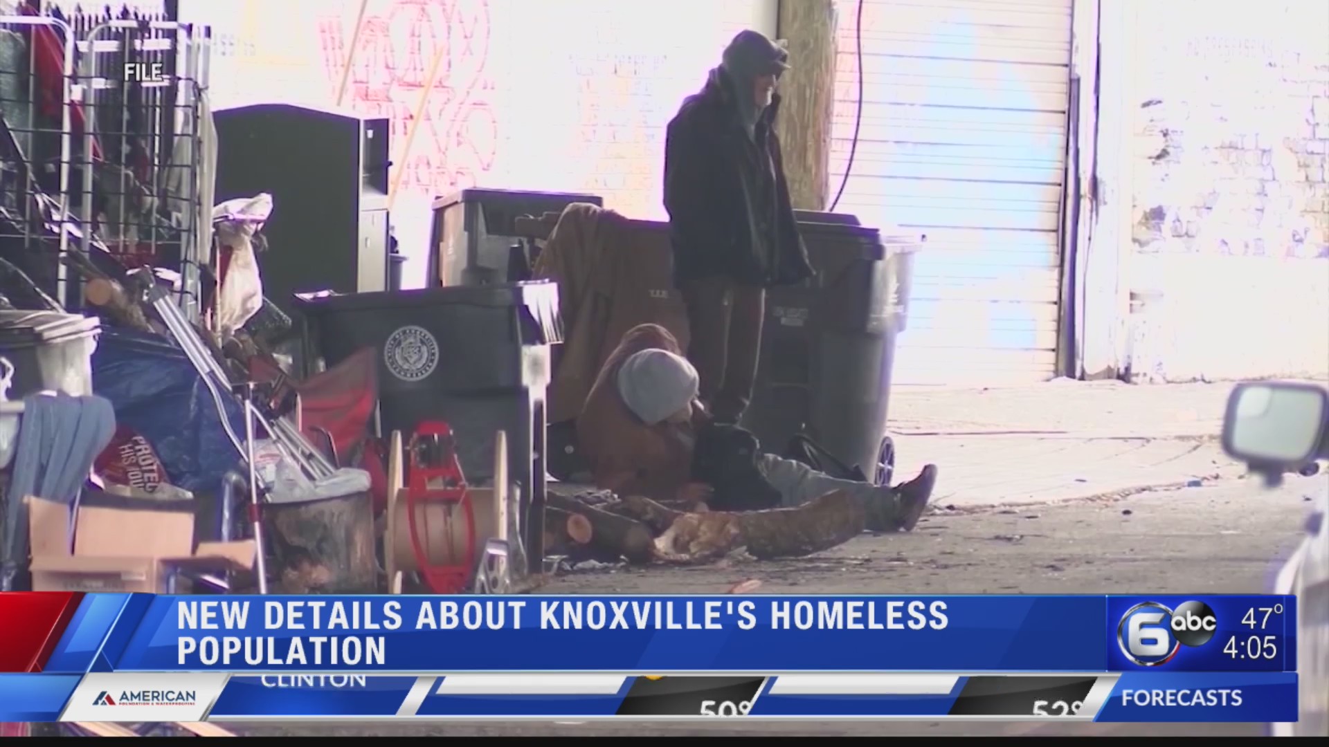 New details about Knoxville’s Homeless population WATE 6 On Your Side