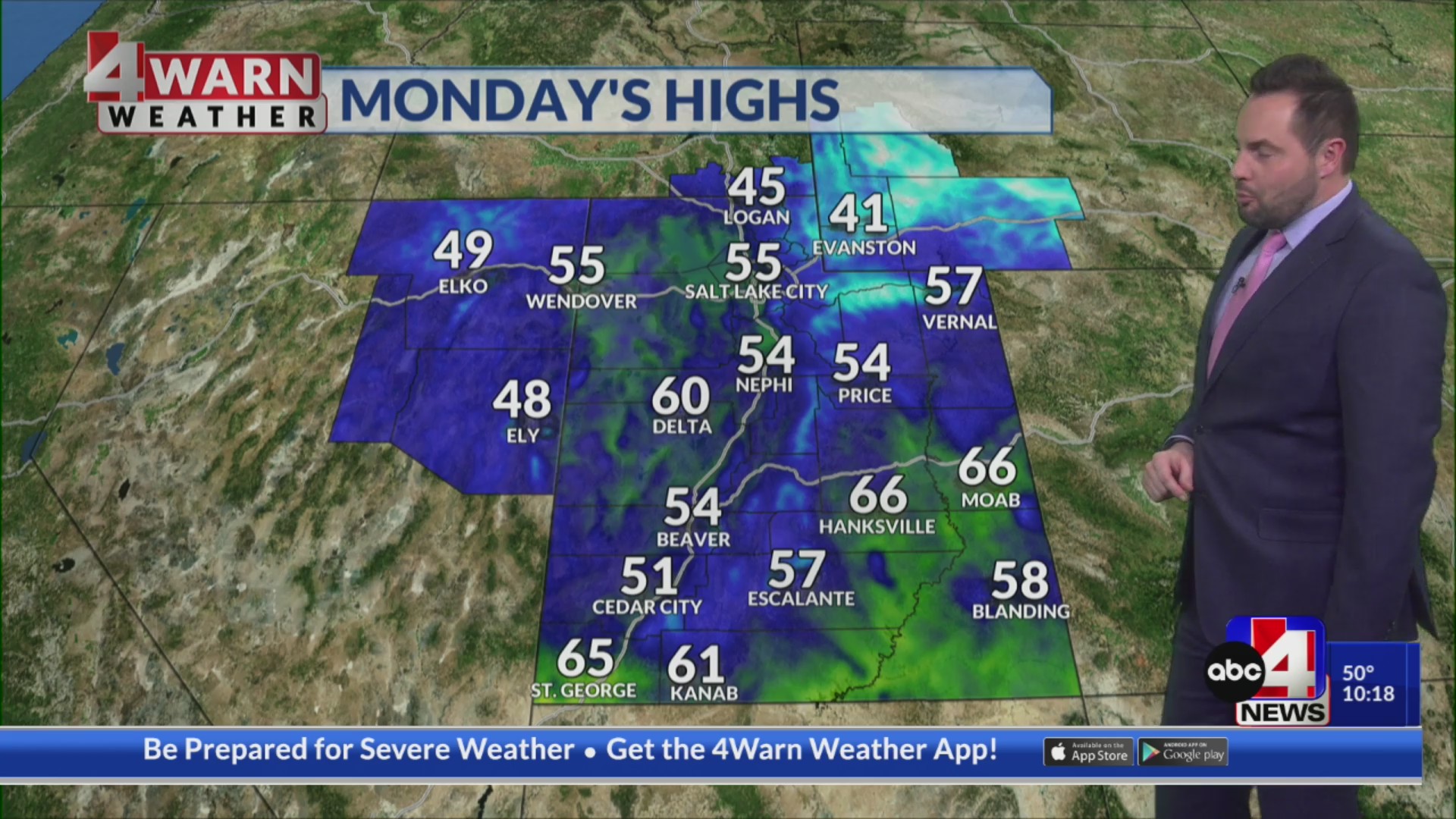 Storm system moving in will bring rain and snow – ABC4 Utah